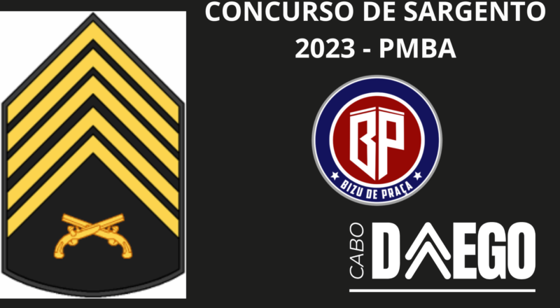 Concurso PMBA 